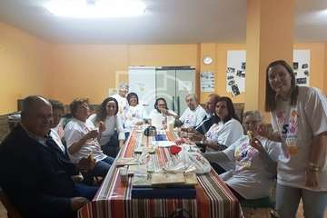 Apoyo de la edila Saro Sosa al proyecto social San Francisco de Asís del Valle de Jinámar (Foto TA)